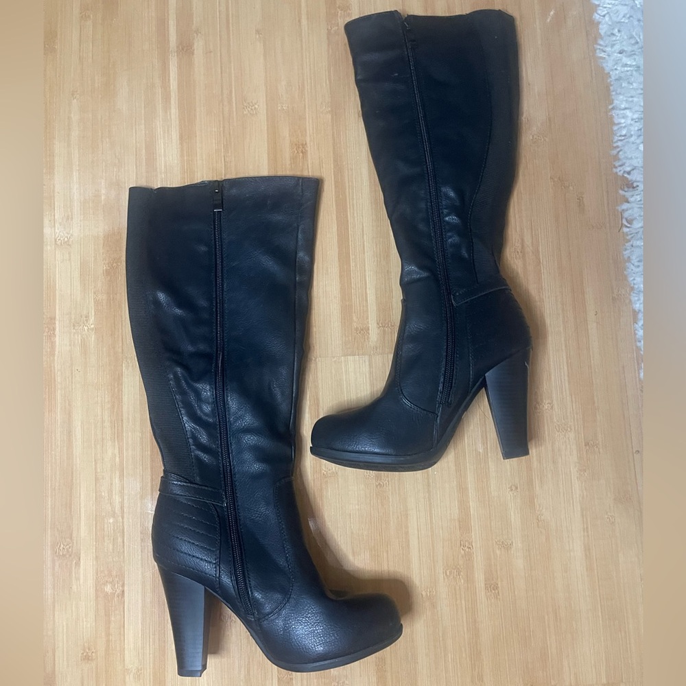 🖤NEW Black leather boots🖤